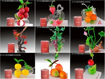YQYM Fúkanie Vzduchu Cukru Silikónové Formy / Sugar Art Disk Výbava formy zeleniny, ovocia Fúkanie airbagy
