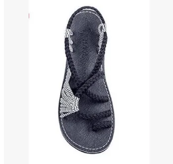 Letné Byt Sandále Pláži ploché prst Sandále Cross-Popruhu Topánky, Papuče Ríme dámske sandále Veľkosť 35-43