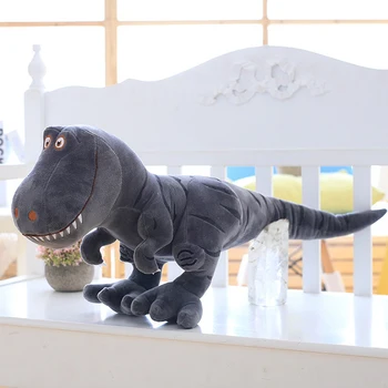 1pc 40-100 cm Creativ Dinosaura Plyšové Hračky Roztomilý Kreslený Tyrannosaurus Plnené Bábiky Úžasné Darčeky pre Deti Detí, Narodeniny Chlapcov