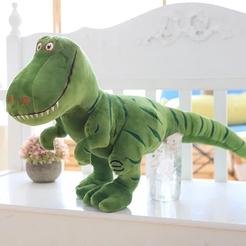 1pc 40-100 cm Creativ Dinosaura Plyšové Hračky Roztomilý Kreslený Tyrannosaurus Plnené Bábiky Úžasné Darčeky pre Deti Detí, Narodeniny Chlapcov