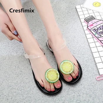 Cresfimix sandalias de mujer ženy móda vysokej kvality jar & leto sandále lady bežné jelly sandále v pohode sandále c2723