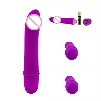 Silikónové Dildo Vibrátor G-Spot Žena Klitoris Masáž Vaginálnej Stimulácii Vibrátor Dospelých Produkty Sexuálne Hračky Pre Dospelých Žien Sex Shop