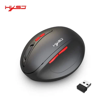 HXSJ T31 herná myš ergonomický 2.4 G wireless mouse značky high-end energeticky úsporné office počítač, notebook vysoký výkon myši
