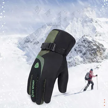 Sneh rukavice ženy Nepremokavé Vetru Anti-slip Outdoorové Športy Zimné Teplou Termálnou Velvet Ski Snow Rukavice Rukavice Dotykový displej