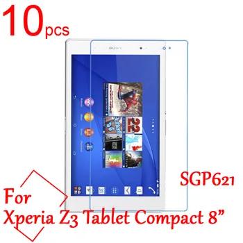 10pcs Ultra Číre/Matné/Nano LCD Obrazovky Chrániče Kryt Pre sony Xperia Z3 Tablet Kompaktný 8 cm SGP621 notebook Ochranný Film