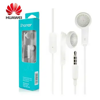 Originálne Huawei Honor Slúchadlá S Mikrofónom Pre iphone 5 Huawei Univerzálny telefón Retail box Vysoko kvalitné Basy Doprava Zadarmo