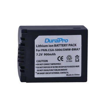 1pc DMW-BMA7 CGA-S006 900mAh Li-ion Batéria + LCD USB Nabíjačka Pre Panasonic Lumix DMC FZ7 FZ8 FZ18 FZ28 FZ30 FZ35 FZ38 Fotoaparát