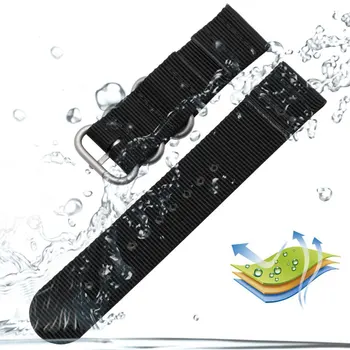 24 mm Nylon watchband prispôsobené Suunto 9 Traverz série nylon Sledovať pás smart Príslušenstvo Hodinky pánske náramok