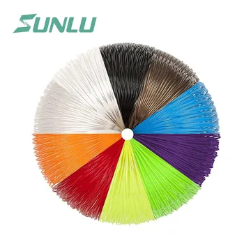 SUNLU 3D Tlačiarne Pero Vlákna PCL 100m 10color 1.75 mm farebné nastavenie 3D Pero s nízkou teplotou skúsenosti