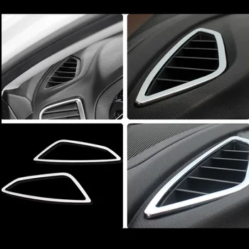 Pre Mazda 6 Atenza 2013-2016 ABS Plast interiér predné klimatizácia ventilačné kryt trim Auto Styling Auto Príslušenstvo 4pcs