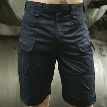 2019 Lete Armády Vojenské Bojové Taktické Šortky Mužov Bavlna Multi-vrecko na Zips Náklad Mens Šortky masculino Nohavice Outwear