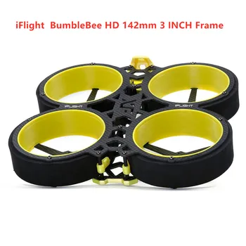 IFlight BumbleBee HD, 3-palcový 142mm FPV CineWhoop rám s 2 mm rameno/vrtule kompatibilné, 3-palcový vrtule FPV Racing drone