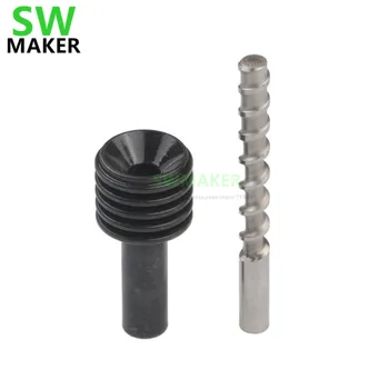 SWMAKER 1set Keramické Blato Prášok Vytláčacie Micro Skrutky Hrdla Krmivo Prút + Krmivo barel 3D Tlačiarne diely