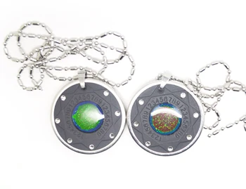 1x doprava Zadarmo nehrdzavejúcej ocele Vedy energie prívesok Bio Skalárnym Energie náhrdelník farby s telesnú teplotu čaro