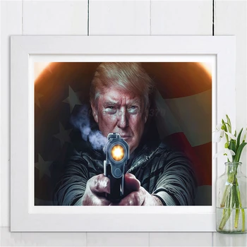 Donald Trump Americký Prezident Plátno, Vytlačí Obrázok Modulárny Obrazy Pre Obývacia Izba Plagát Na Stenu Domova