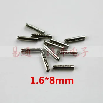 1.6 pin stanovené pre Kľúča Vozidla Accessoreis kód pin z nehrdzavejúcej ocele pre flip skladacie 8mm dĺžka kľúča stanovené pre flip kľúč