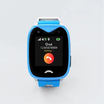 D8 Vodotesný IP68 Smart Bezpečné GPS, WIFI Polohy Dotykový Displej SOS Volanie Monitor Náramkové hodinky Finder Tracker Hodinky pre Dieťa Študentov