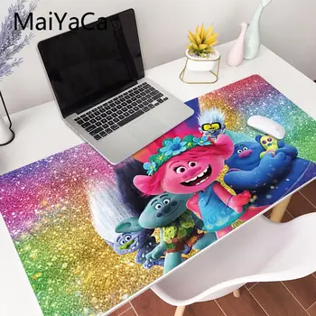 MaiYaCa Trollov World Tour podložka pod myš hráč hrať rohože Gaming Mouse Mat xl xxl 700x300mm pre deti a Dospelých, písací Stôl Mat