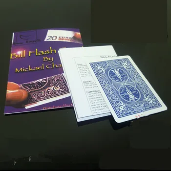 Bill Flash Kartu Mickael Chatelain (Trik A Online Návod) Close-Up Magic Bill A Kartové Kúzla Pre Mágov