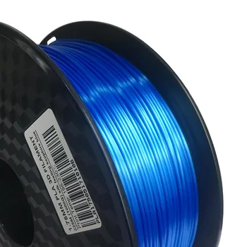 Sapphire Blue Hodváb CHKO 1.75 mm 3D Tlačiarne Vlákna Luxusné Hodvábny Lesk 250g/500 g/1 kg Lesklé 3D Pero Tlačové Materiály Spotrebný materiál