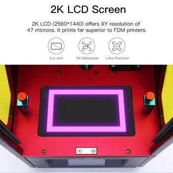 ANYCUBIC Fotón anycubic 3d Tlačiarne Plus Veľkosť LED Dotykový Displej Rýchle plátok SLA 3d Tlačiarne UV Živice imprimante 3d Impresora 3d