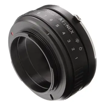 Tilt Shift Adaptér Krúžok pre Nikon AI F Objektív Sony E Mount Kamery A7 R II A6500 A6000