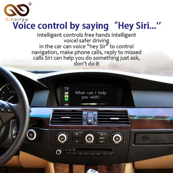 Sinairyu WIFI Bezdrôtové Apple Carplay Auto Hrať na BMW CIC 1 3 5 6 7 Series E81 F60 E90 F07 Android Zrkadlo Podporu Zadné Predné CM