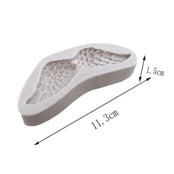 Anjelské krídla mydlo plesní, Ručne vyrábané mydlo silikónové formy na mydlo formy Vysokej kvality, Modelovanie plesne