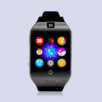 SITOOSHE Q18S Smart Hodinky Telefónu SIM Kartu Remote Camera Fitness Tracker Športové Hodinky NFC Smartwatch pre Apple Iphone Android