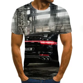 Nové letné 3D animácie vytlačené T-shirt 3D digitálne tlačené T-shirt muži/ženy bežné harajuku značky-krátke rukávy tričko značky