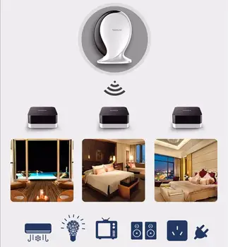 Geeklink Mysliteľ Hosť WiFi+IR+RF Smart Diaľkové Ovládanie pre Alexa Google Domácej Bezdrôtovej Smart Home Automation Signál Booster