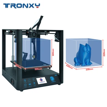 Tronxy D01 3D Printer kit DIY Core XY Priemyselné Lineárne vodiacej Koľajnice 3D Stroj 3D Tlačiarne Facesheild 2020 Najnovšie
