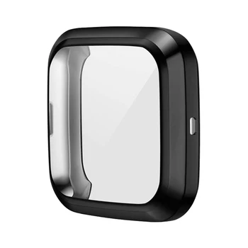 Mäkké TPU Vymeniteľné Sledovať Prípade Fitbit Naopak 3 2 Full Screen Protector kvalitné Pokrytie Anti-scratch Pružný Nárazník Shell