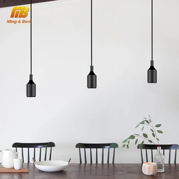LED Minimalizmus Lampa Base AC85—240V objímky 1M PVC, Strop E27 Pätica Vintage Retro Edison, Spálne, Obývacej miestnosti, Reštaurácie