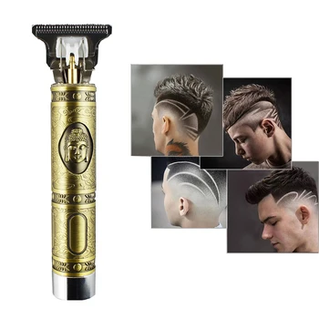 2020 Nabíjateľná hair clipper kaderníctvo Salón účes fréza na trávu rezací stroj Britva zastrihávač nožnice zastrihávač brady pre mužov