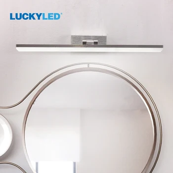 LUCKYLED Led Svetlo Zrkadlo AC85-265V Nástenné Svietidlo pre Spálne 8W 10W 12W Moderné Dekorácie Kúpeľňa Krytý Wall-mount Sconce Svetlo