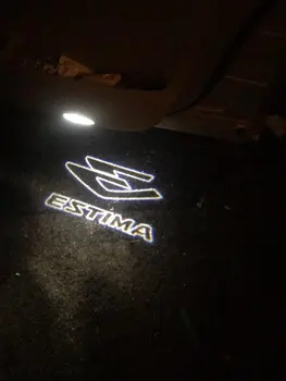 2 ks LED dvere auta zdvorilosť svetlo ghost tieň vitajte svetlo logo projektor znak Pre ESTIMA